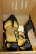 A collection of vintage and other shoes, to include LK Bennett, Ferragamo, etc,