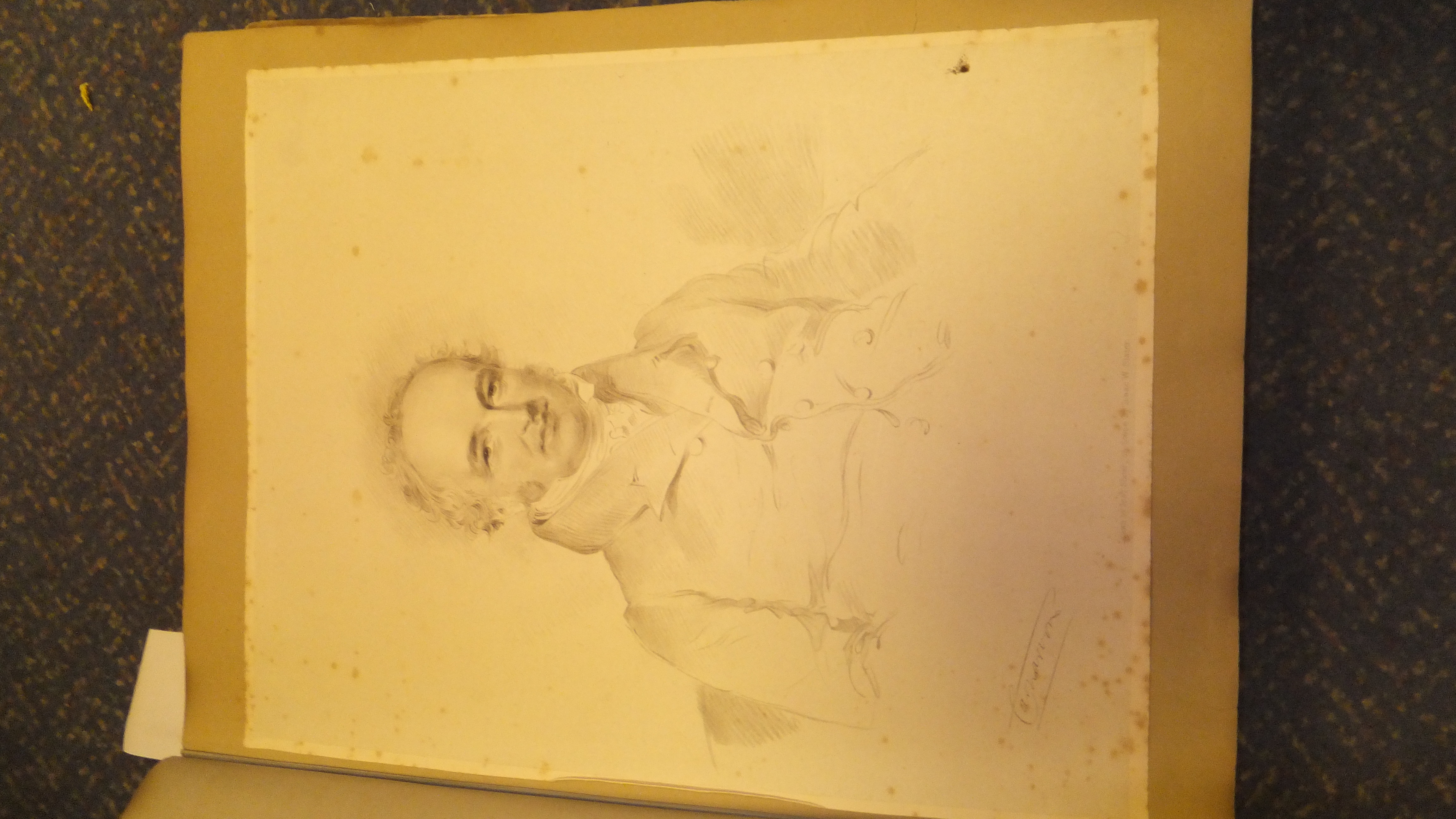 A scrapbook containing various watercolours, engravings, etchings, etc, - Image 8 of 52