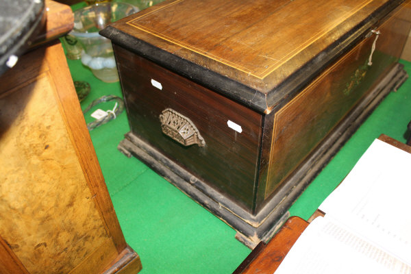 A 19th Century rosewood cased 30 air musical box with 11" cylinder (Numbered 1747), - Image 7 of 25