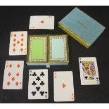 A boxed set of Tiffany & Co modern playing cards, approx 12.