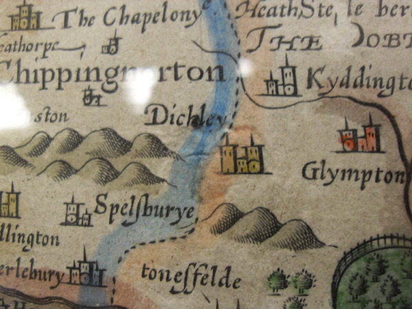 AFTER JOHN SPEEDE (1552-1629) "Oxfordshire decribed with Ye Cite and the Arms of the Colleges of - Image 7 of 23