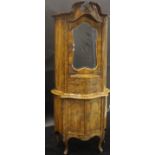 A circa 1900 walnut side cabinet in the Louis XV taste,