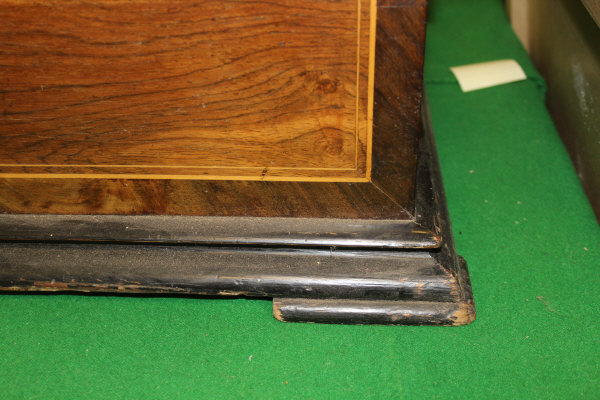 A 19th Century rosewood cased 30 air musical box with 11" cylinder (Numbered 1747), - Image 4 of 25