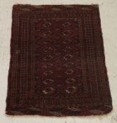 A Bokhara tribal rug,