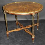 A 19th Century Louis Phillipe style centre table by Wright & Mansfield ,