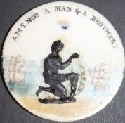 19TH CENTURY ENGLISH SCHOOL "Am I not a man & a brother?",