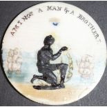 19TH CENTURY ENGLISH SCHOOL "Am I not a man & a brother?",