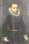 SCHOOL OF DOMENICO ROBUSTI (IL TINTORETTO) (1560-1635) "Venetian Nobleman",