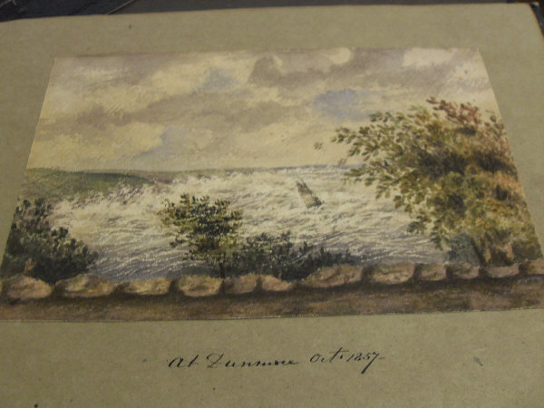 Three Volumes of Grand Tour watercolours, probably by a member of the Raymond-Barker family, - Image 14 of 26