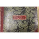 Two Volumes, one entitled "House of Lords 1820", compiled by "Mrs Raymond-Barker",