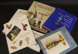 A box containing various books to include CHRISTOPHER SYKES "Corkscrews and Wine Related Antiques"