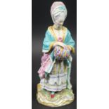 A 19th Century Meissen figure of the Race Goers Companion after the original by Michael Victor