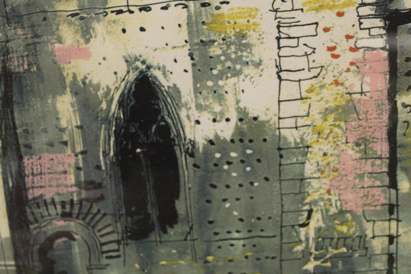 AFTER JOHN PIPER (1903-1992) "South Lopham", study of a church tower, screen print in colours, - Image 10 of 10