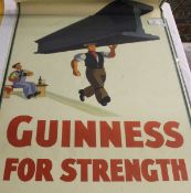GUINESS POSTER AFTER JOHN GILROY (1898-1985) "Guiness for Strength", No.