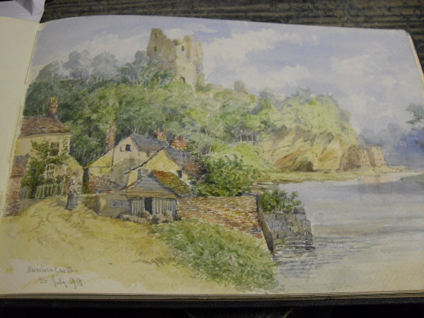 Three Volumes of Grand Tour watercolours, probably by a member of the Raymond-Barker family, - Image 4 of 26