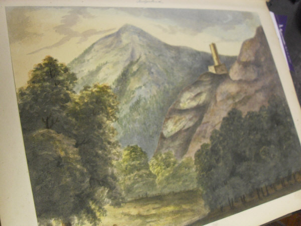 Three Volumes of Grand Tour watercolours, probably by a member of the Raymond-Barker family, - Image 25 of 26