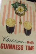 GUINESS POSTER AFTER JOHN GILROY (1898-1985) "Christmas - That's Guiness Time", No. GA/P.