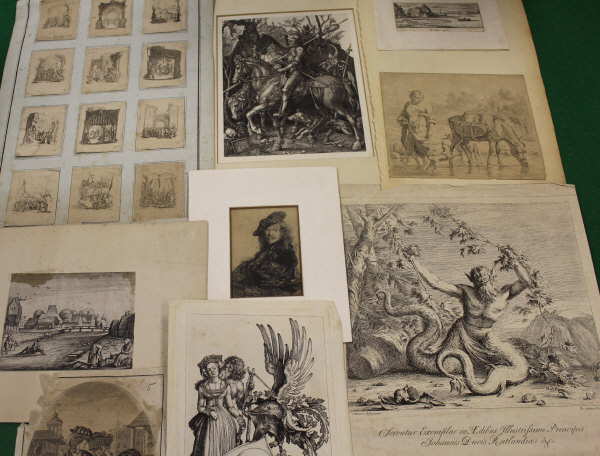 A collection of Old Master and other etchings and engravings including AFTER REMBRANDT (1606-1669)