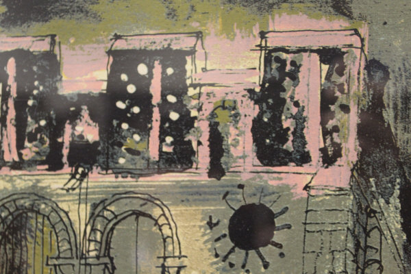 AFTER JOHN PIPER (1903-1992) "South Lopham", study of a church tower, screen print in colours, - Image 9 of 10