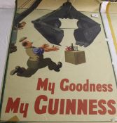 GUINESS POSTER AFTER JOHN GILROY (1898-1985) "My Goodness My Guiness!", No.