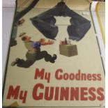 GUINESS POSTER AFTER JOHN GILROY (1898-1985) "My Goodness My Guiness!", No.
