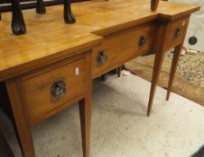 Two oak framed plant troughs with coppered interiors,