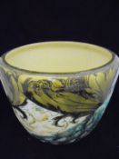 A Minton's Secessionist pottery jardiniere designed by John Wadsworth and Leon Solon decorated in