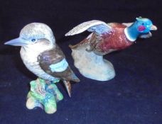 A Beswick figure 850 of pheasant taking flight,