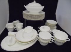 A collection of Wedgwood "Gold Chelsea" pattern dinner wares (47 pieces)