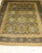 A pair of Persian carpets,