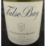 False Bay Sauvignon Blanc 2012, 750ml,