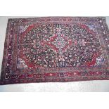 A Persian rug,