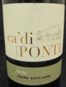 Ca'di Ponti Grillo Terre Siciliane 2013, 750ml,