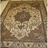 A Persian rug,