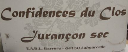 Confidence de Clos Jurançon Sec 2010, 750ml,