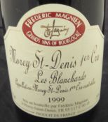 Morey St-Denis 1er Cru Les Blanchards Frederic Magnien 1999,