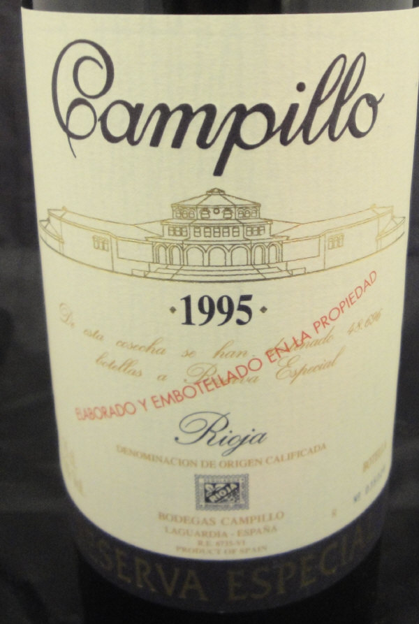 Campillo Rioja Reserva Especial 1995,