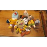 Four Wind in the Willows Collection cuddly bean bag toys "Toad", "Rat",