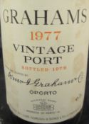 Grahams Vintage Port 1977 x 5 bottles (5) CONDITION REPORTS All labels with some