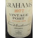 Grahams Vintage Port 1977 x 5 bottles (5) CONDITION REPORTS All labels with some