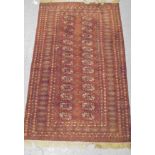 A Bokhara rug,