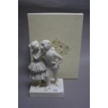 A Coalport limited edition Beauty and the Beast figure,