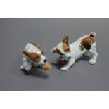 A Royal Doulton figure of a jack russell with ball;