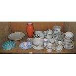 A quantity of Wedgwood Quince oven to table ware, comprising coffee pot, tea pot, milk jug,