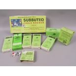 A Subbuteo table soccer 'super set' boxed, together with additional players and accessories,