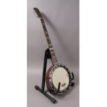 A five string G Banjo by W.