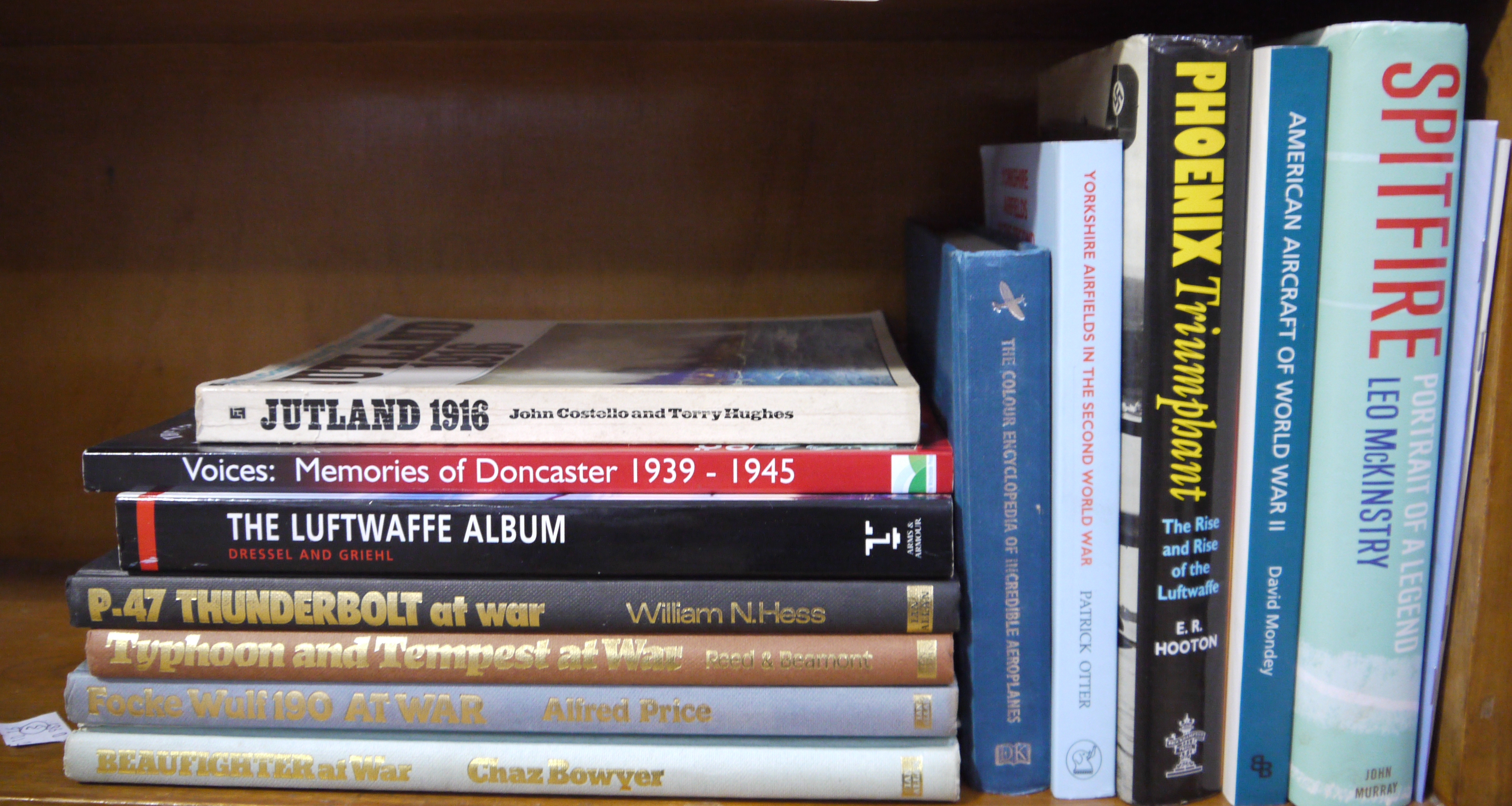 Fourteen titles WWII related books