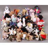 Approximately 50 assorted Beanie Babies