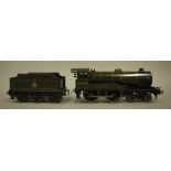 A Bassett-Lowke model clockwork steam locomotive Prince Charles 62453 and tender in British Rail