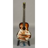 A Serenader Hawaiian lap steel guitar by B & J New York,